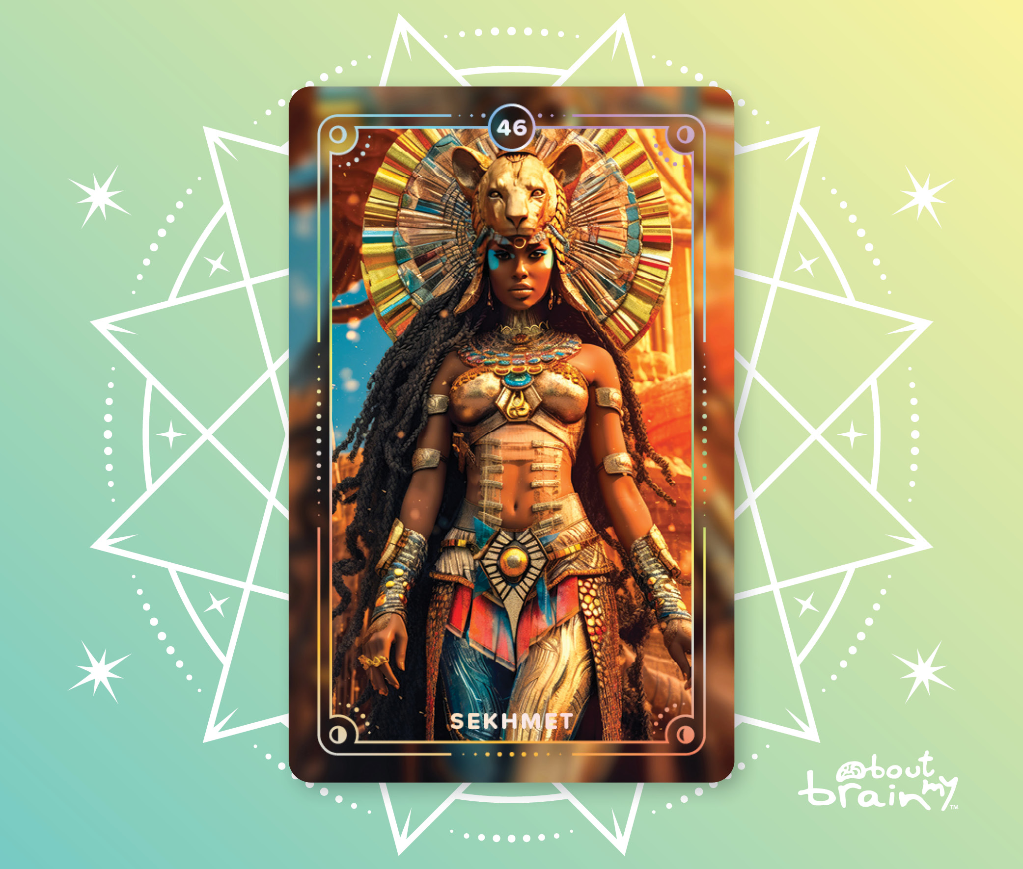 Banner Goddesses Of The World About My Brain Institute - Sekhmet