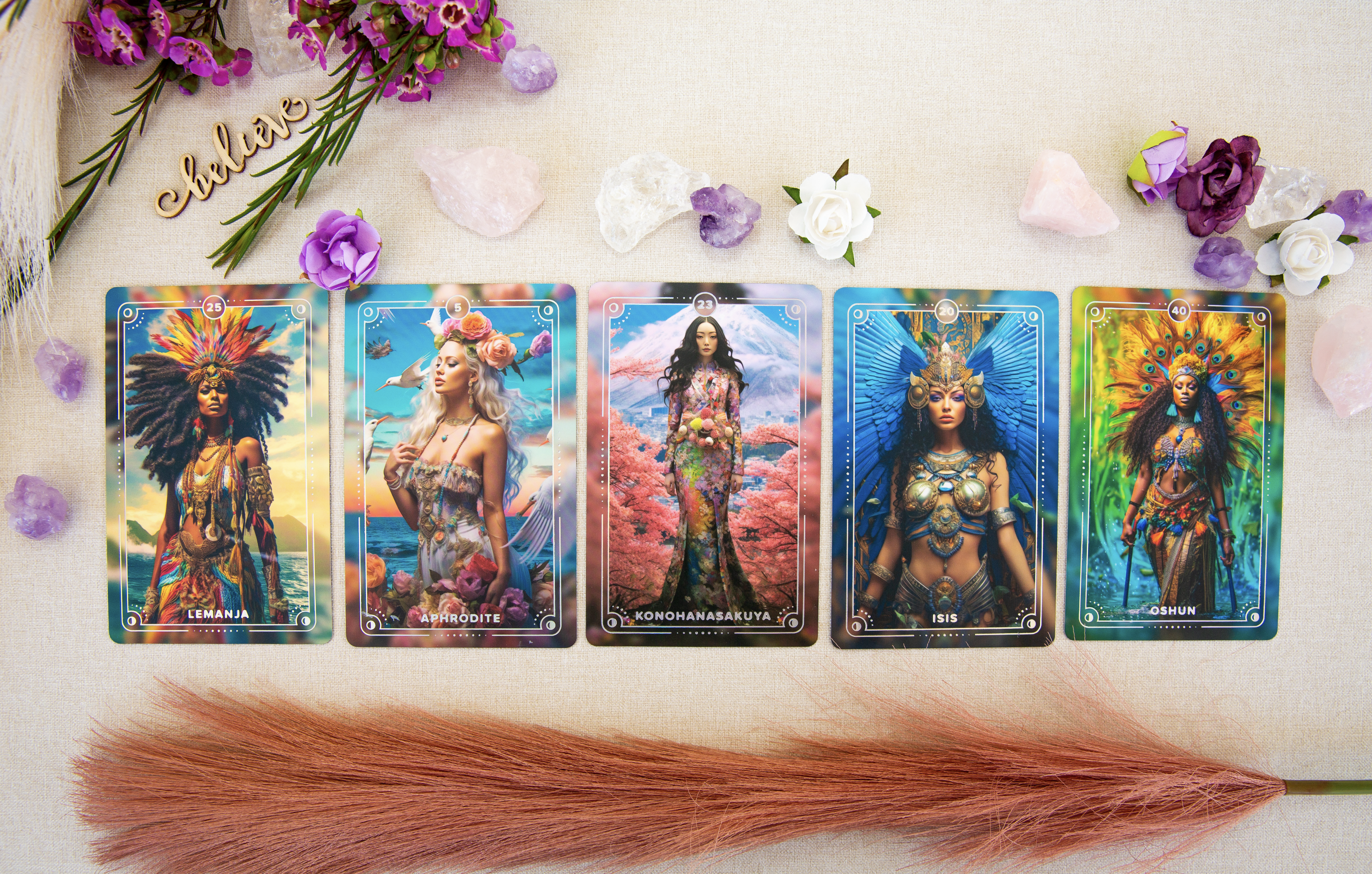 ‘Goddesses Of The World’ Oracle Cards