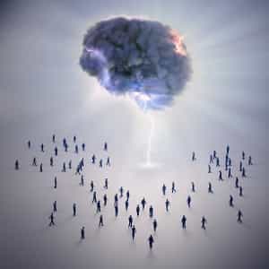 brain with people