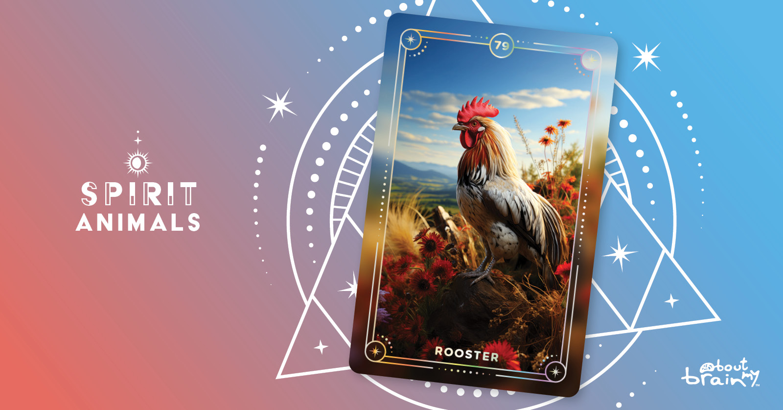Rooster Meaning & Significance Spirit Animals Oracle Deck