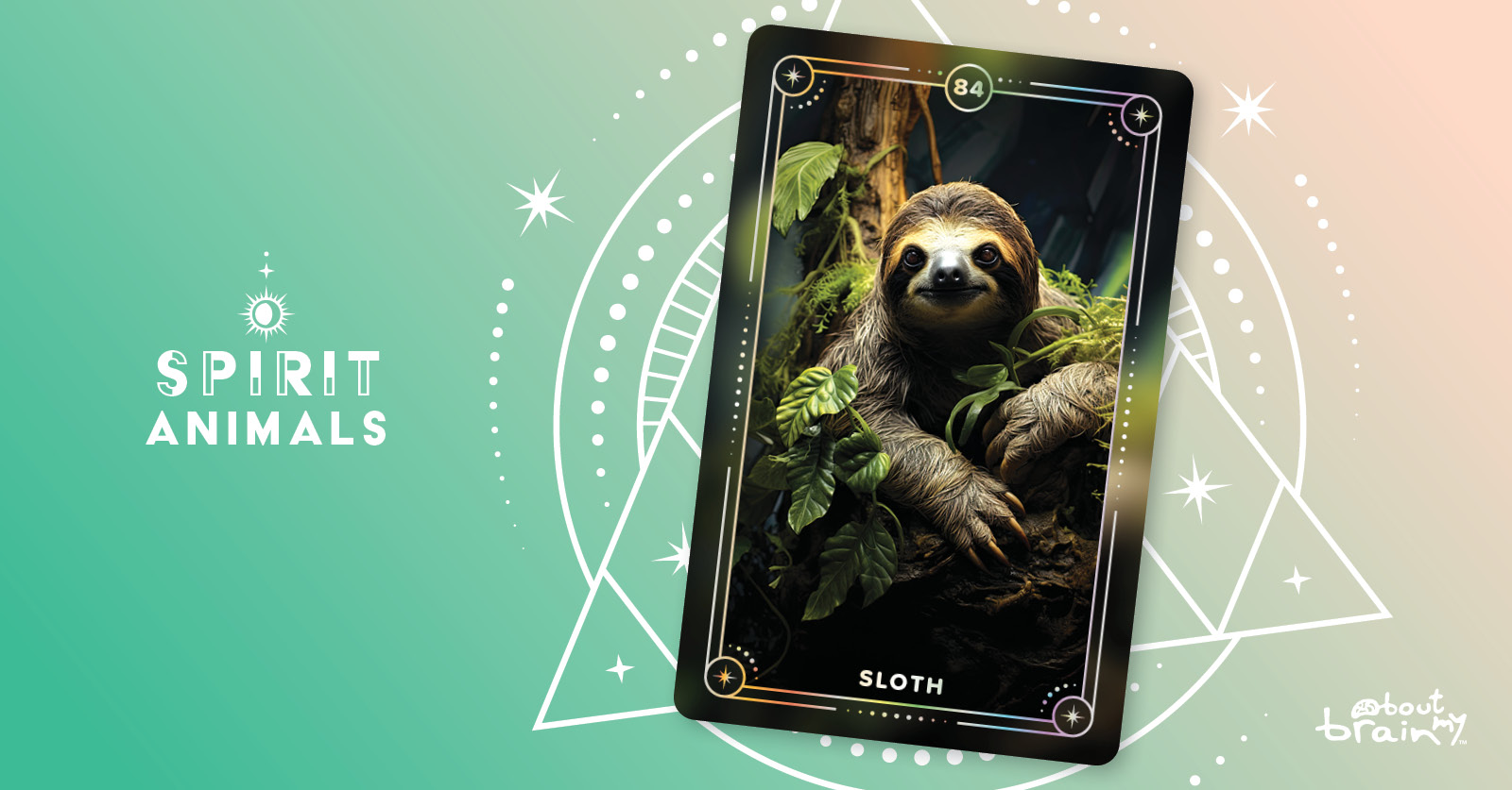 Sloth | Meaning & Significance | Spirit Animals Oracle Deck
